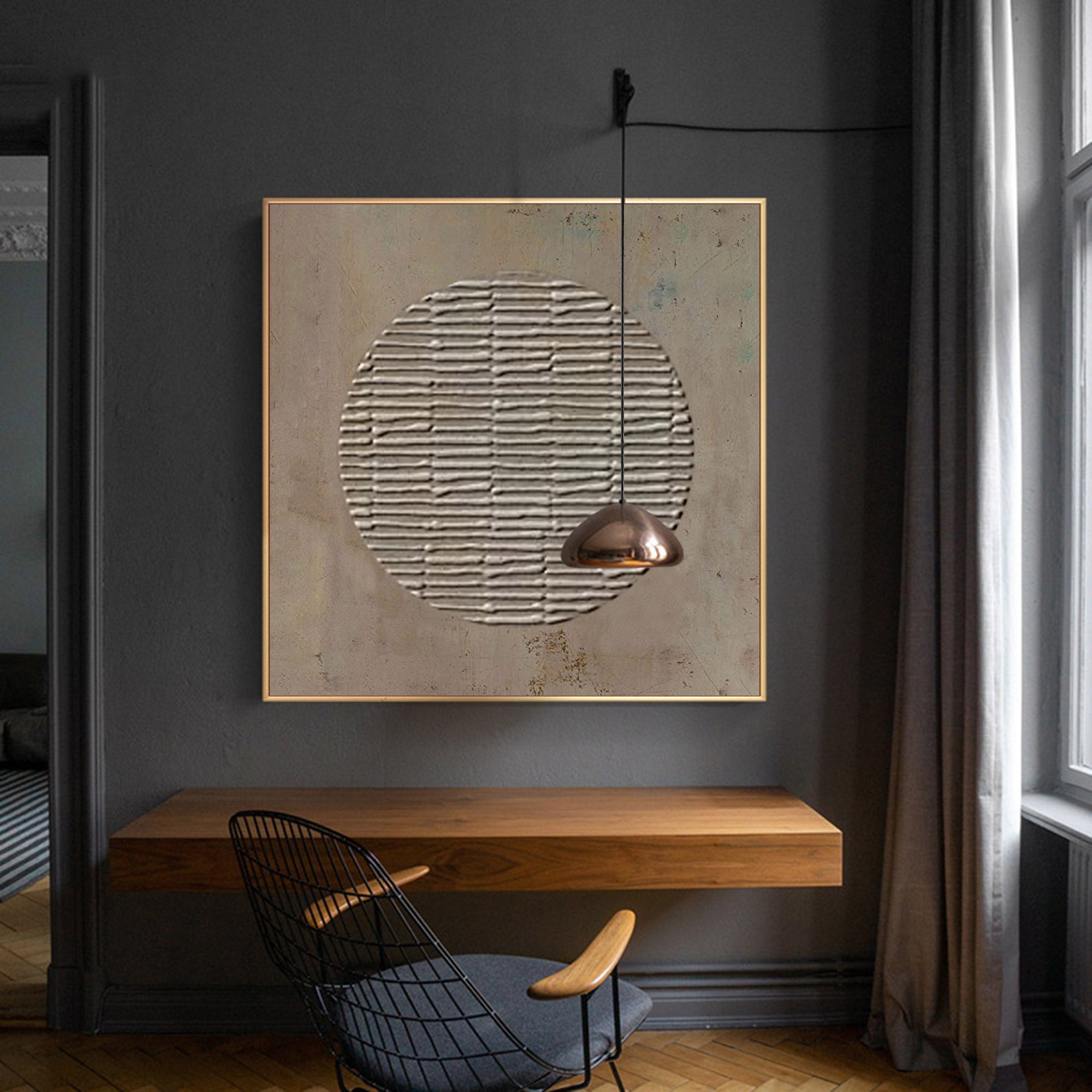 Wabi-Sabi Art Painting hand - painted #HM856-Homemural