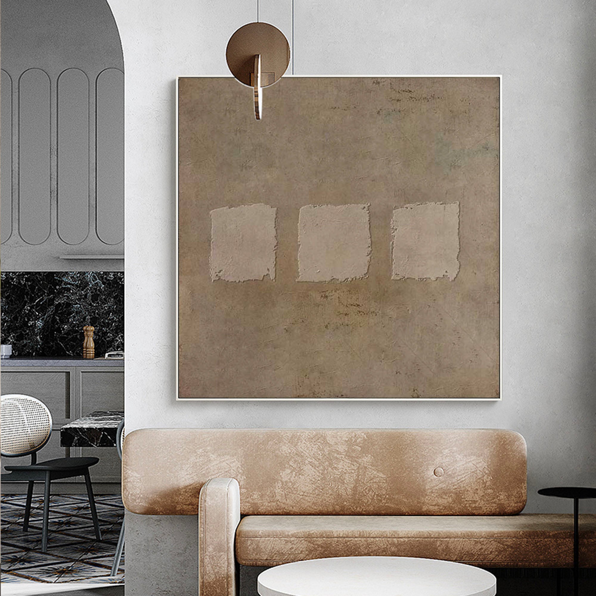 Wabi-Sabi Art Painting hand - painted #HM884-Homemural