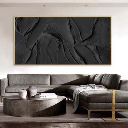 Plaster Art Painting hand - painted #HM107-Homemural