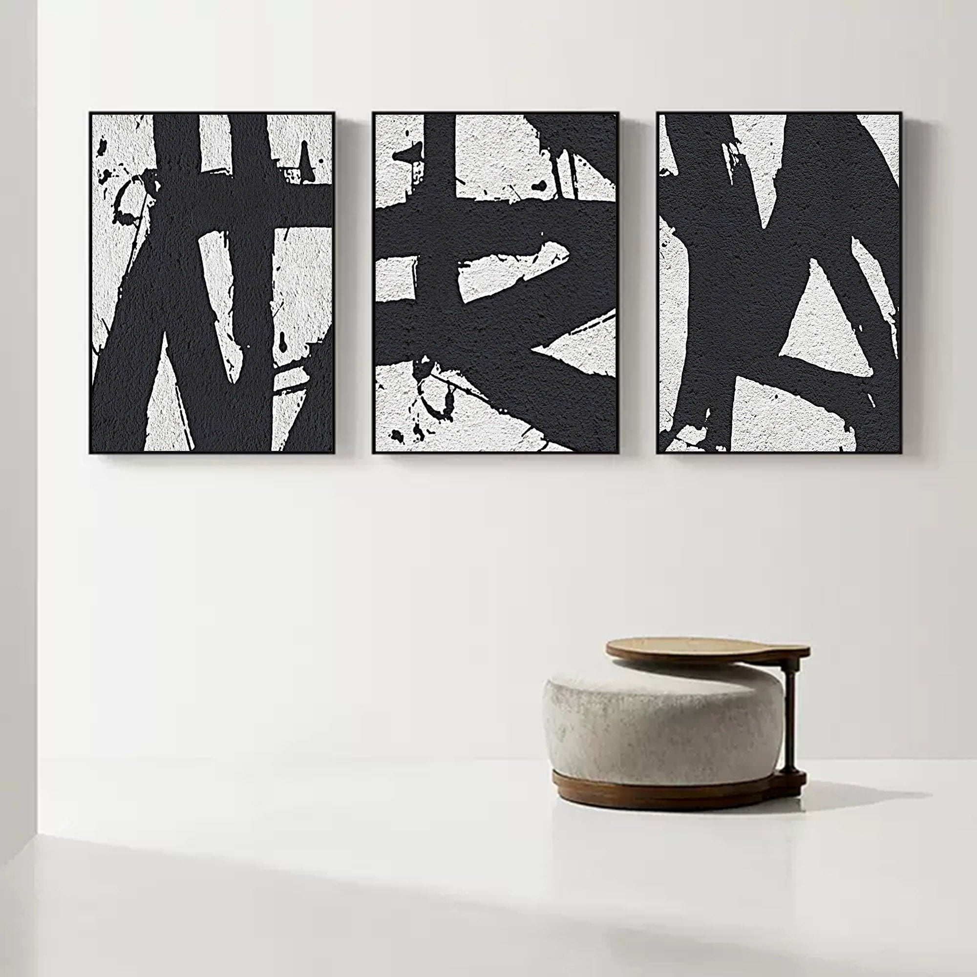 Abstract Painting Set of 3 #SP075-Homemural
