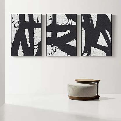 Abstract Painting Set of 3 #SP075-Homemural