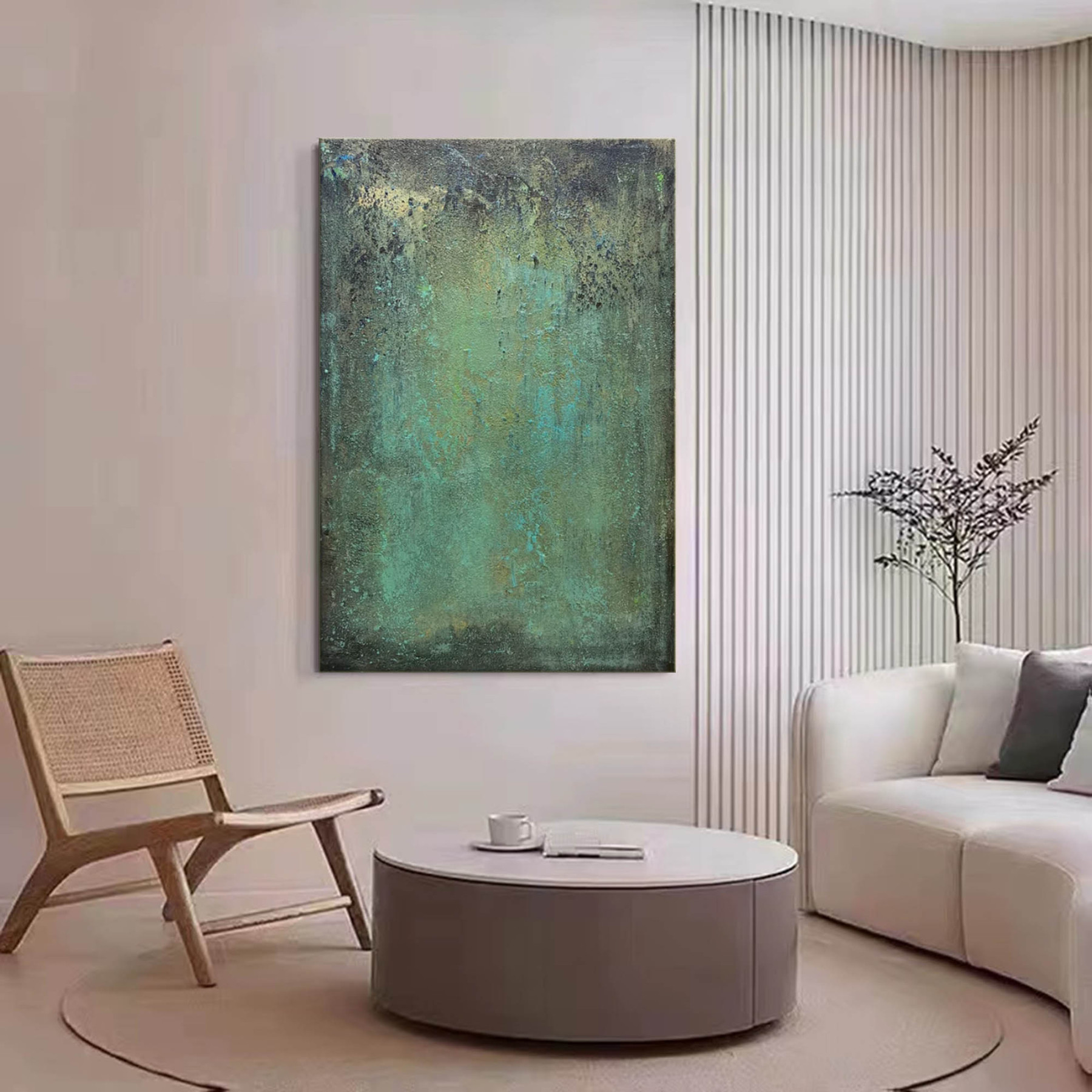 Wabi-Sabi Art Painting hand - painted #HM652-Homemural