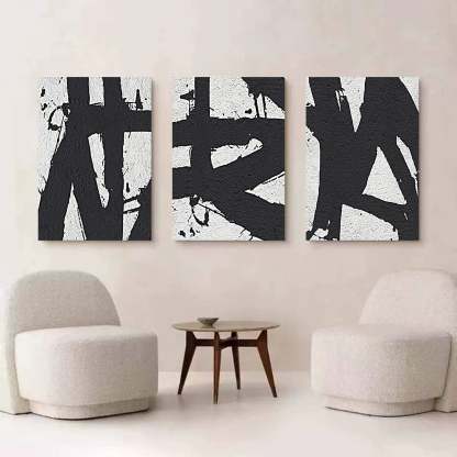 Abstract Painting Set of 3 #SP075-Homemural