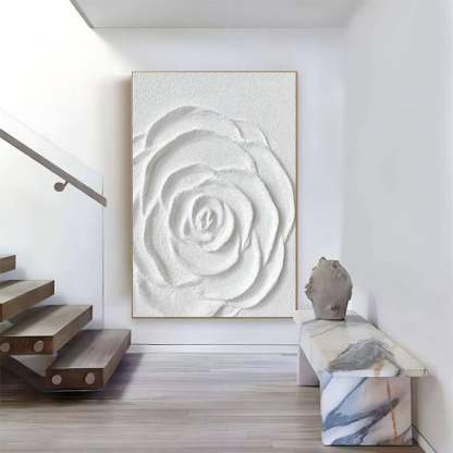 Plaster Art Painting hand - painted #HM112-Homemural