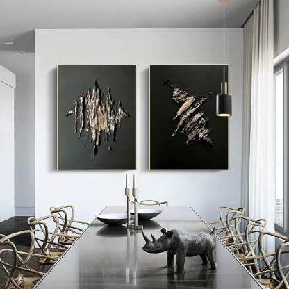 Abstract Painting Set Of 2 #SP059-Homemural