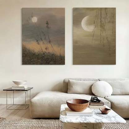 Abstract Painting Set Of 2 #SP108-Homemural