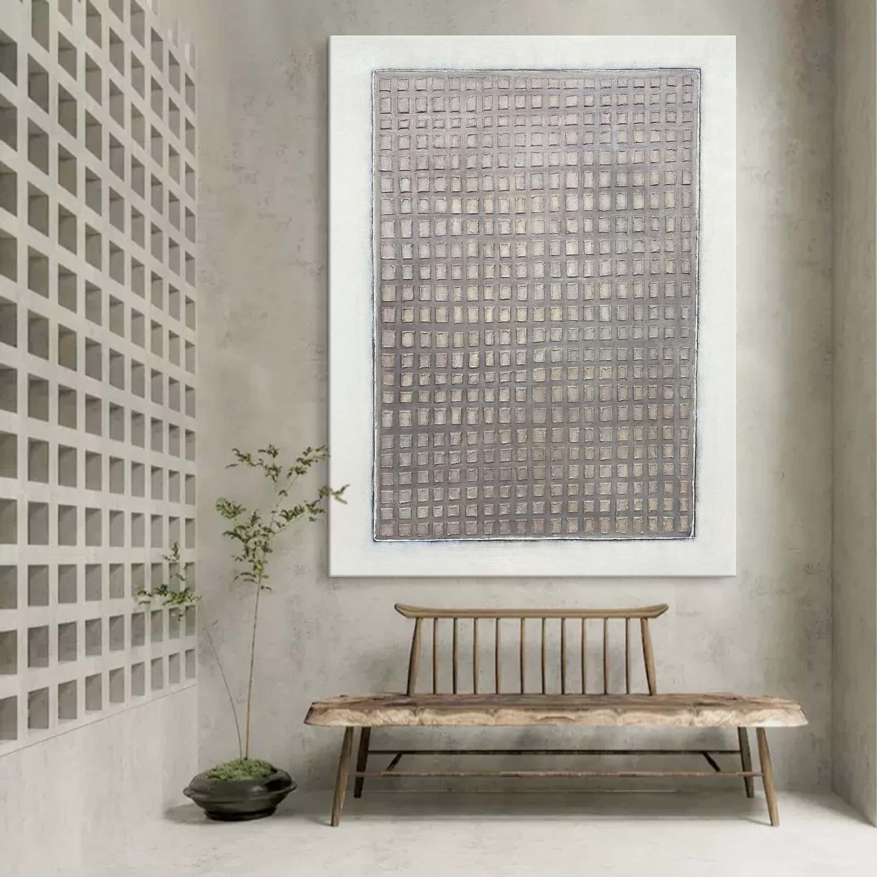 Wabi-Sabi Art Painting hand - painted #HM658-Homemural