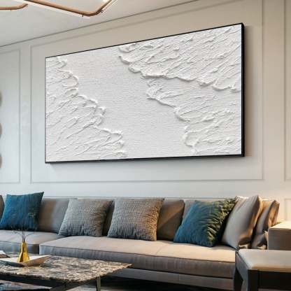 Plaster Art Painting hand - painted #HM110-Homemural
