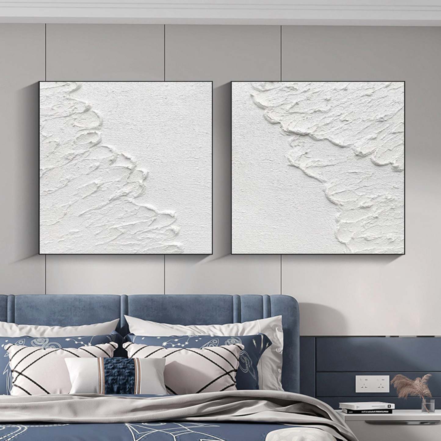Abstract Painting Set Of 2 #SP089-Homemural