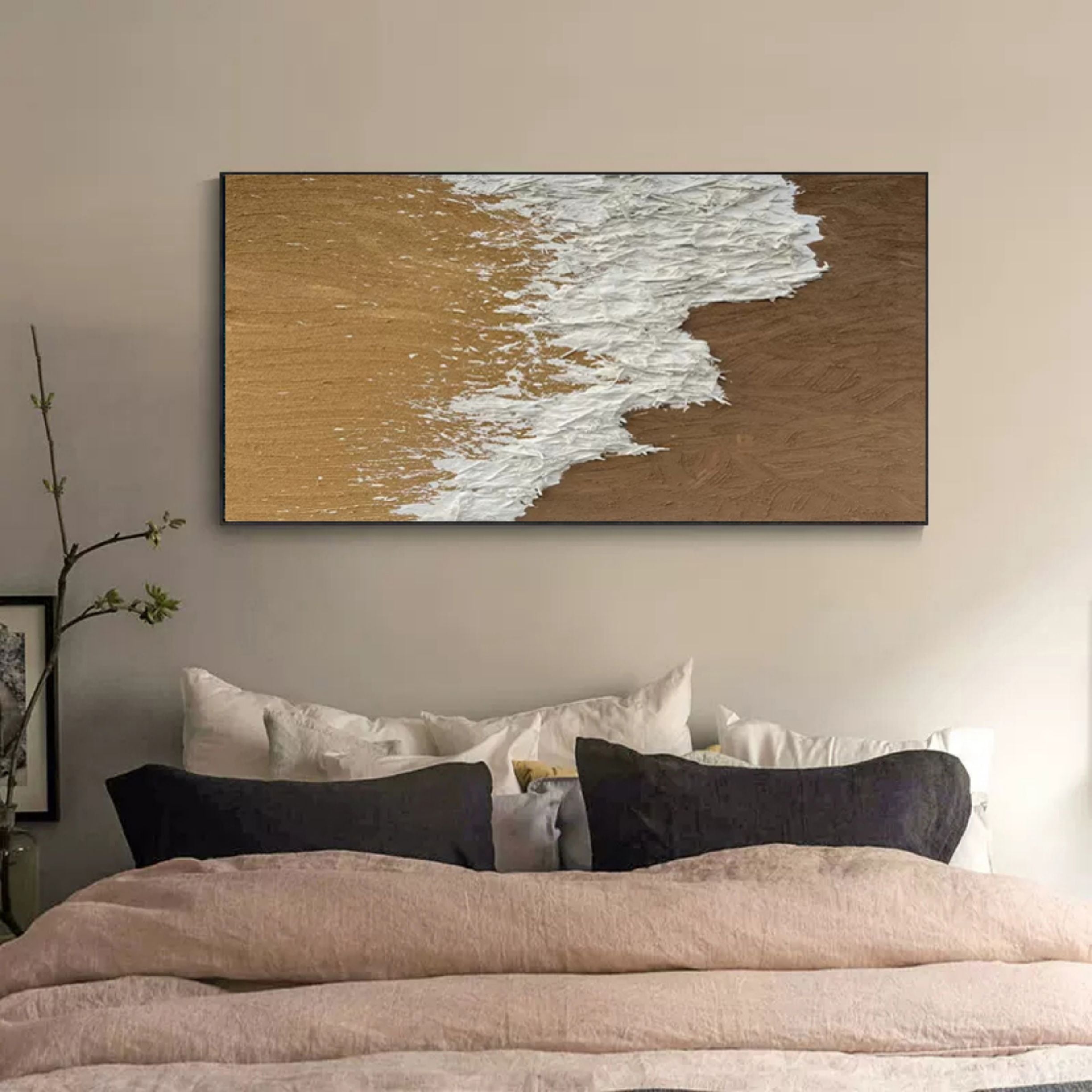 Plaster Art Texture Painting #TX076-Homemural