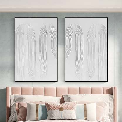 Abstract Painting Set Of 2 #SP043-Homemural