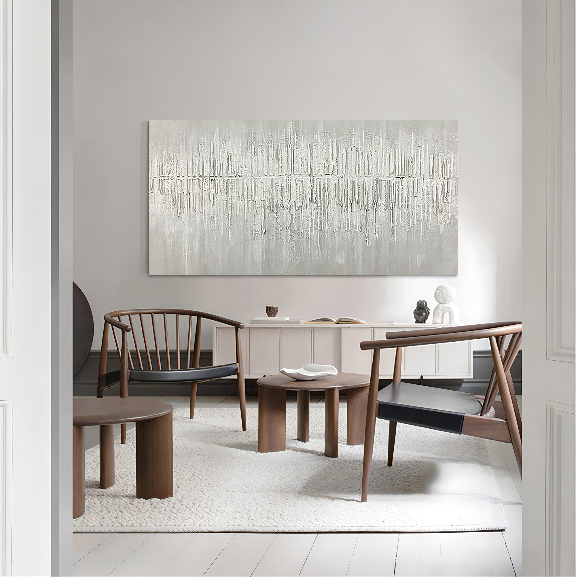 Wabi-Sabi Art Painting hand - painted #HM86-Homemural