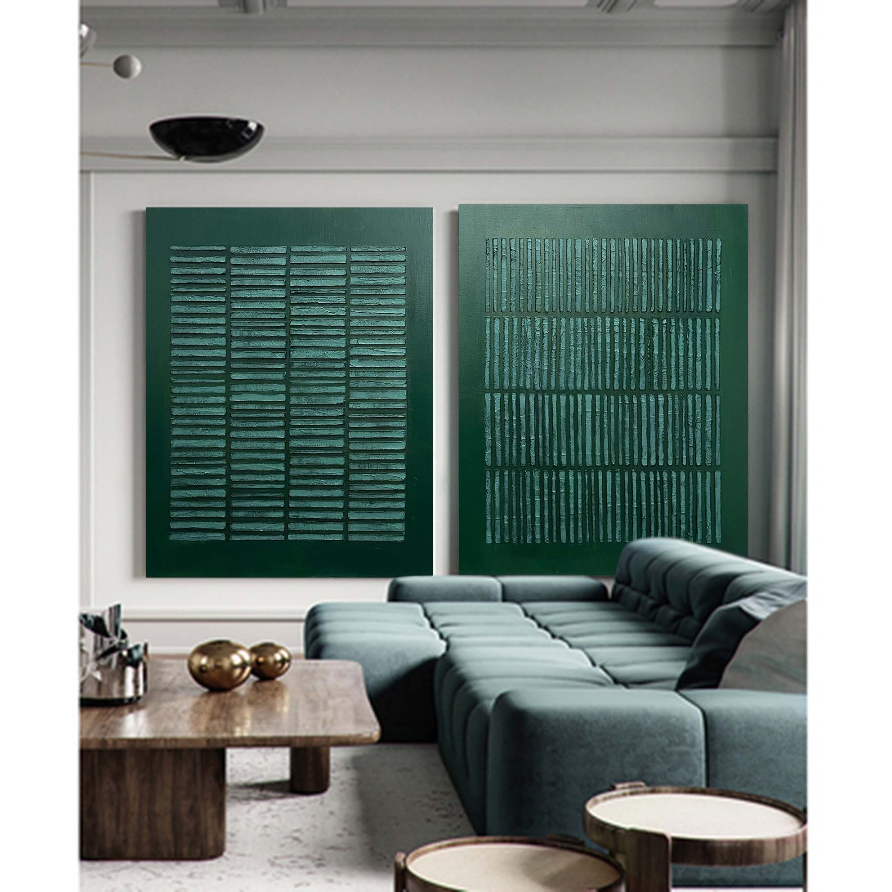 Abstract Painting Set Of 2 #SP101-Homemural