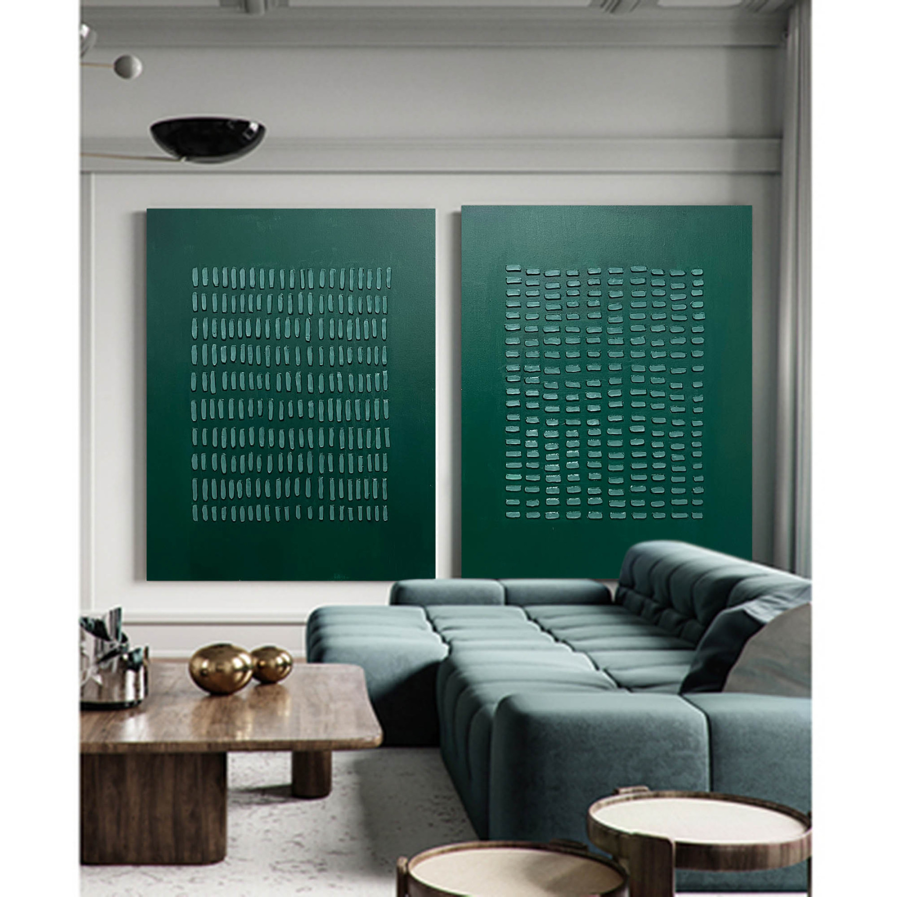 Abstract Painting Set Of 2 #SP100-Homemural