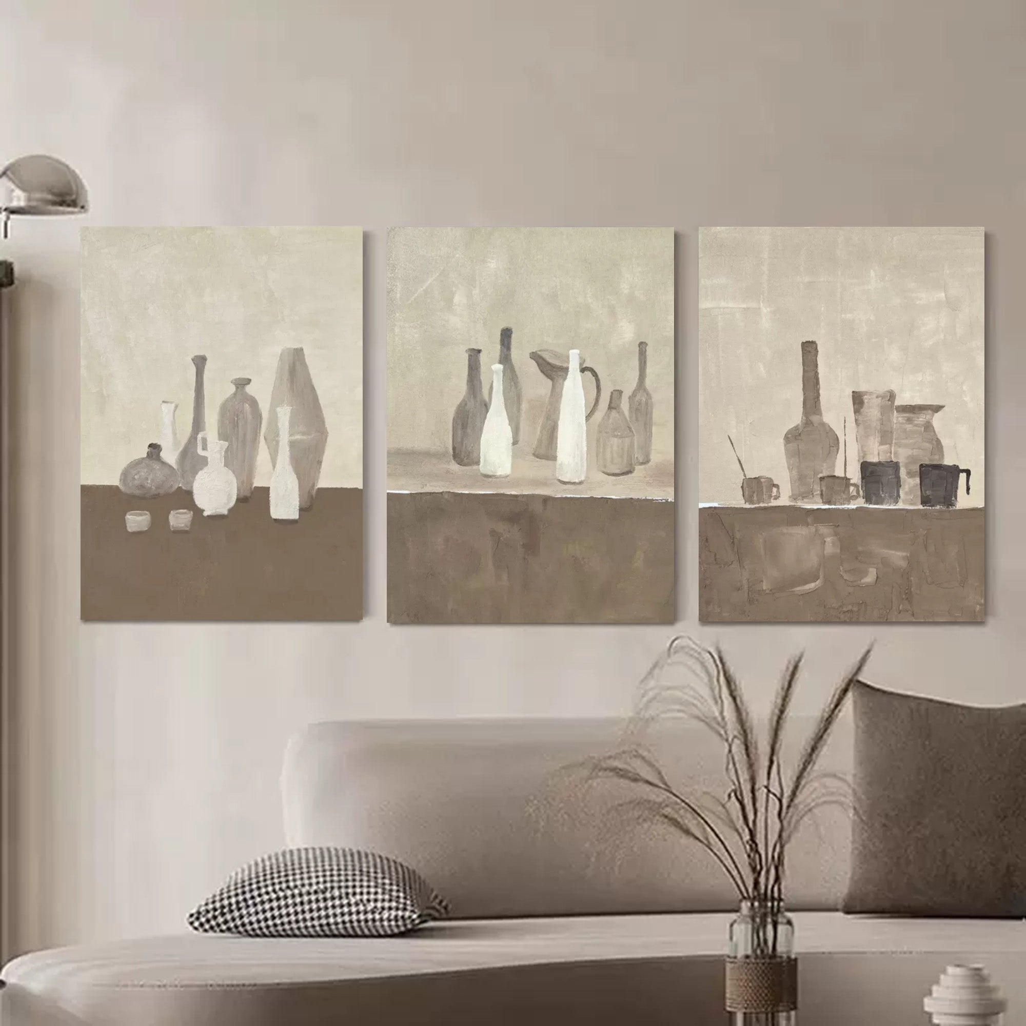 Abstract Painting Set of 3 #SP105-Homemural