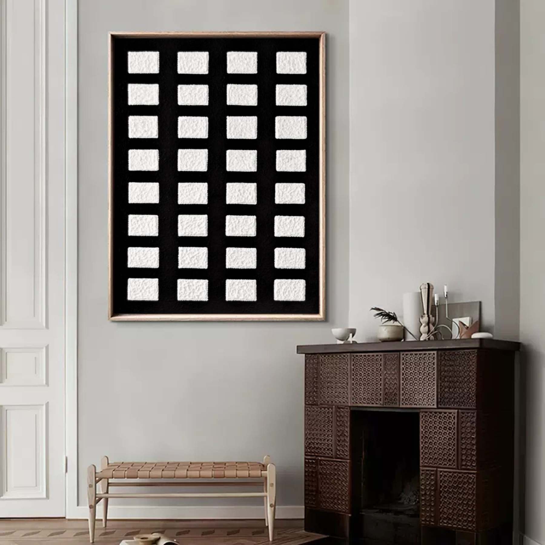 Wabi-Sabi Art Painting hand - painted #HM490-Homemural