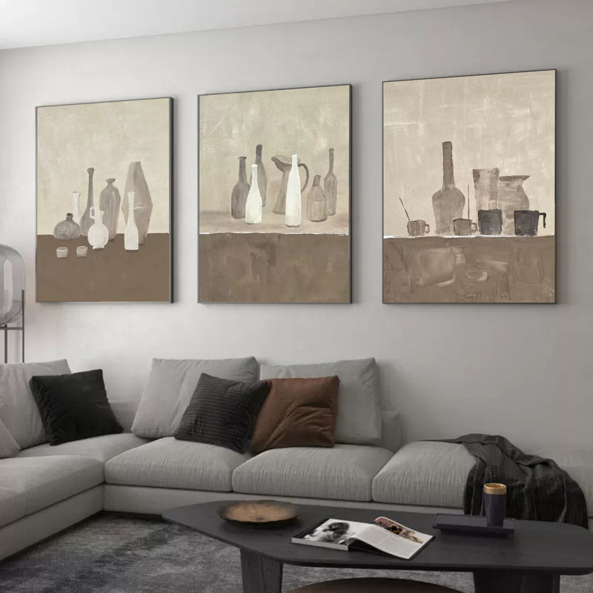 Abstract Painting Set of 3 #SP105-Homemural