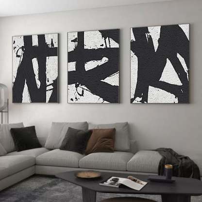 Abstract Painting Set of 3 #SP075-Homemural