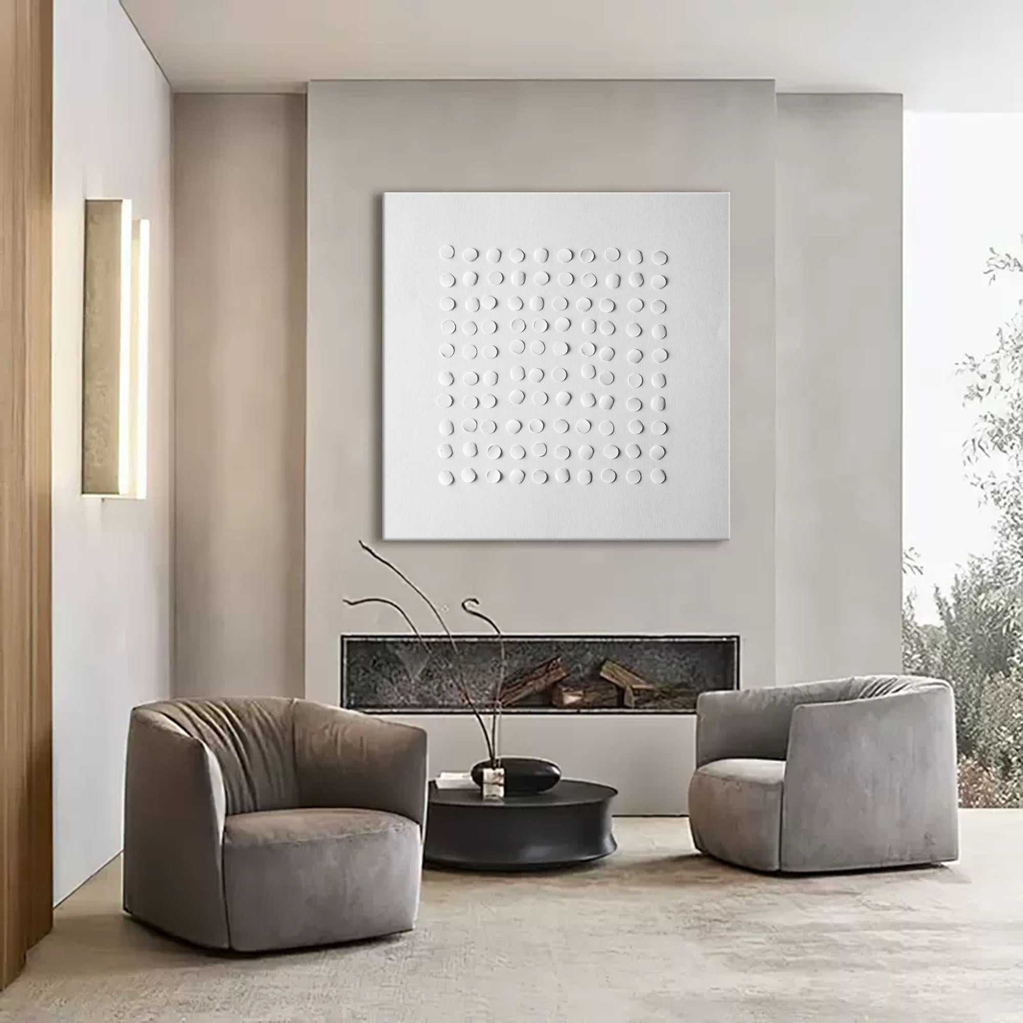 Wabi-Sabi Art Painting hand - painted #HM471-Homemural