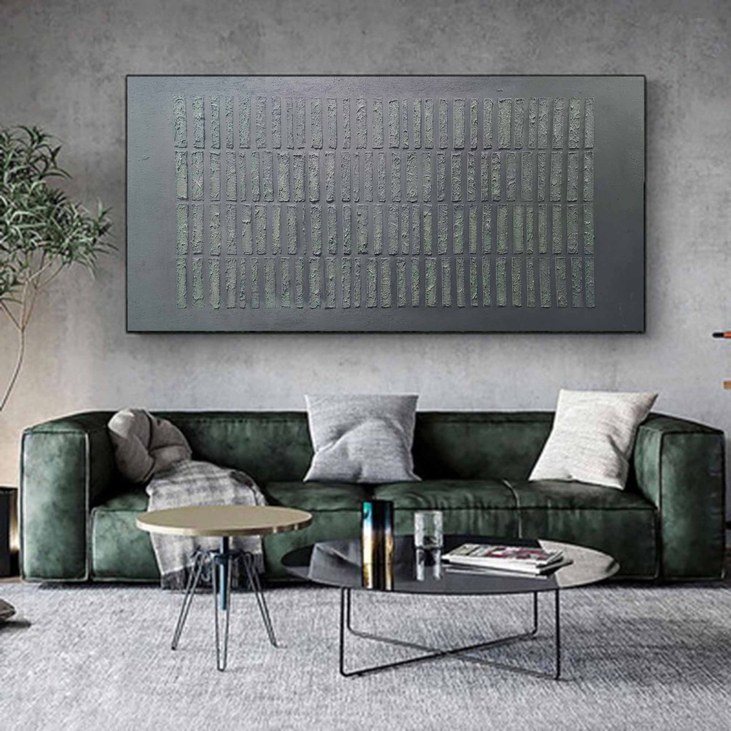 Wabi-Sabi Art Painting hand - painted #HM711-Homemural