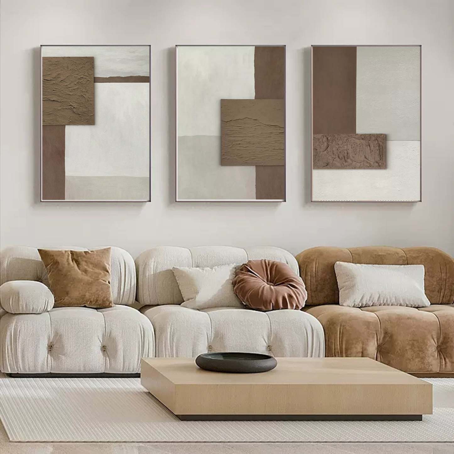 Abstract Painting Set of 3 #SP009-Homemural