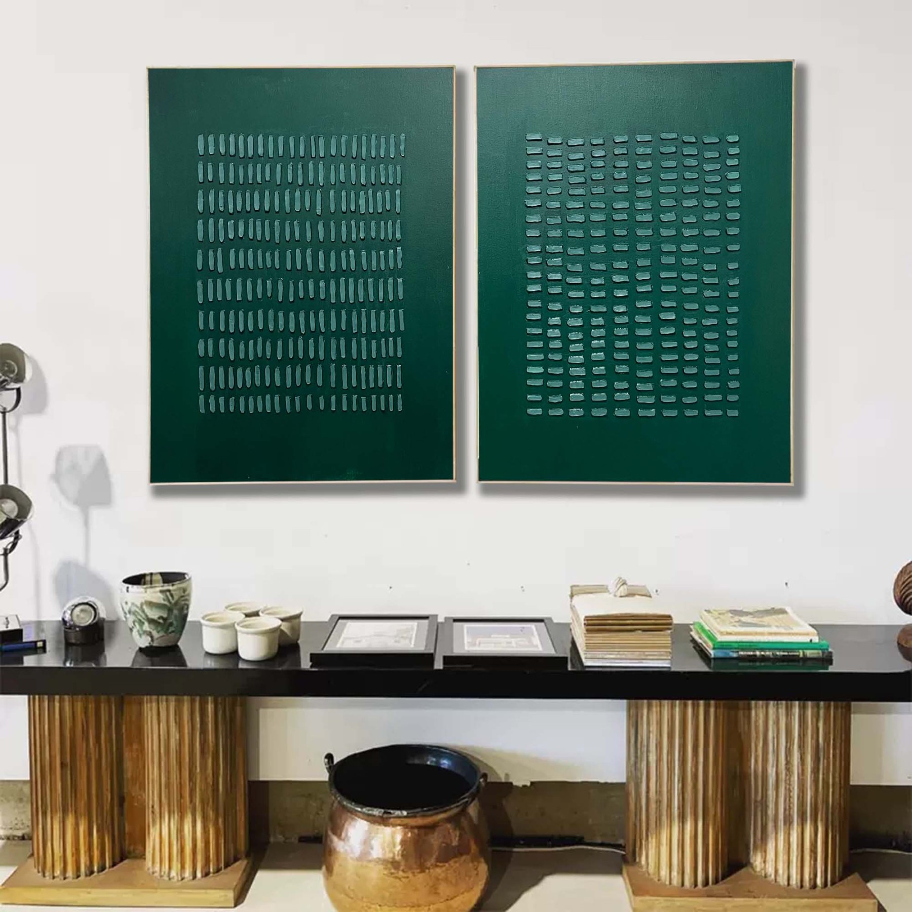 Abstract Painting Set Of 2 #SP100-Homemural