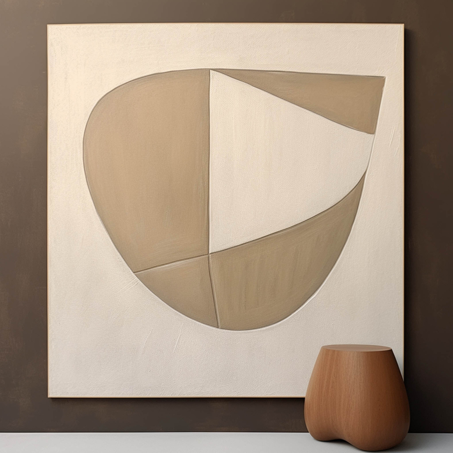 Contemporary Minimalist Art Painting hand - painted #HM138-Homemural