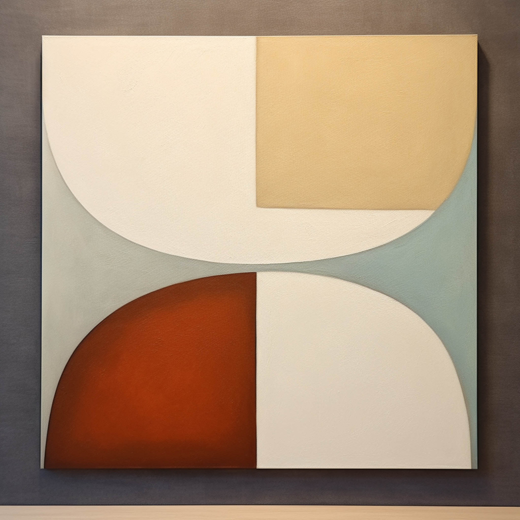 Contemporary Minimalist Art Painting hand - painted #HM429-Homemural