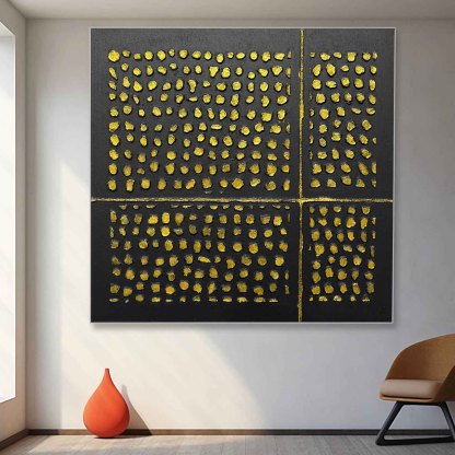 Plaster Art Painting hand - painted #HM1005