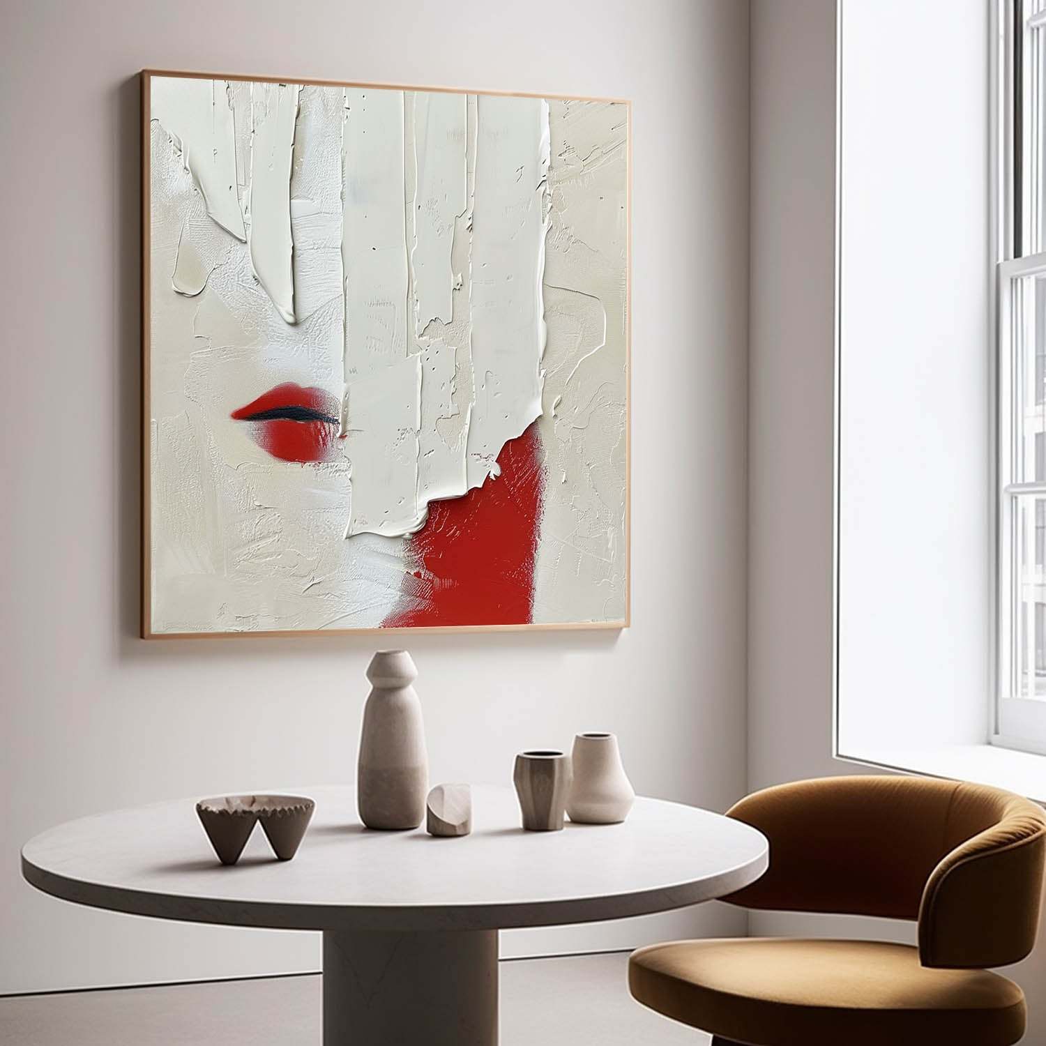 Contemporary Minimalist Art Painting hand - painted #HM131-Homemural