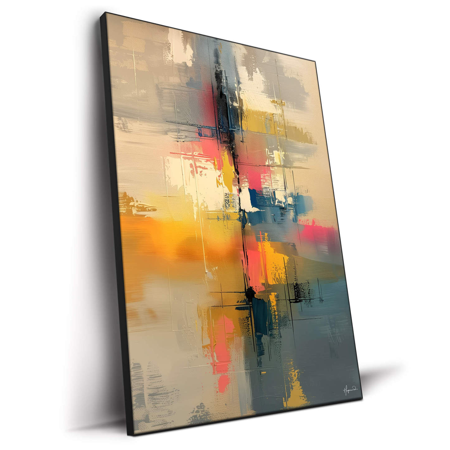 Abstract Landscape Art Painting hand-painted #HM1880