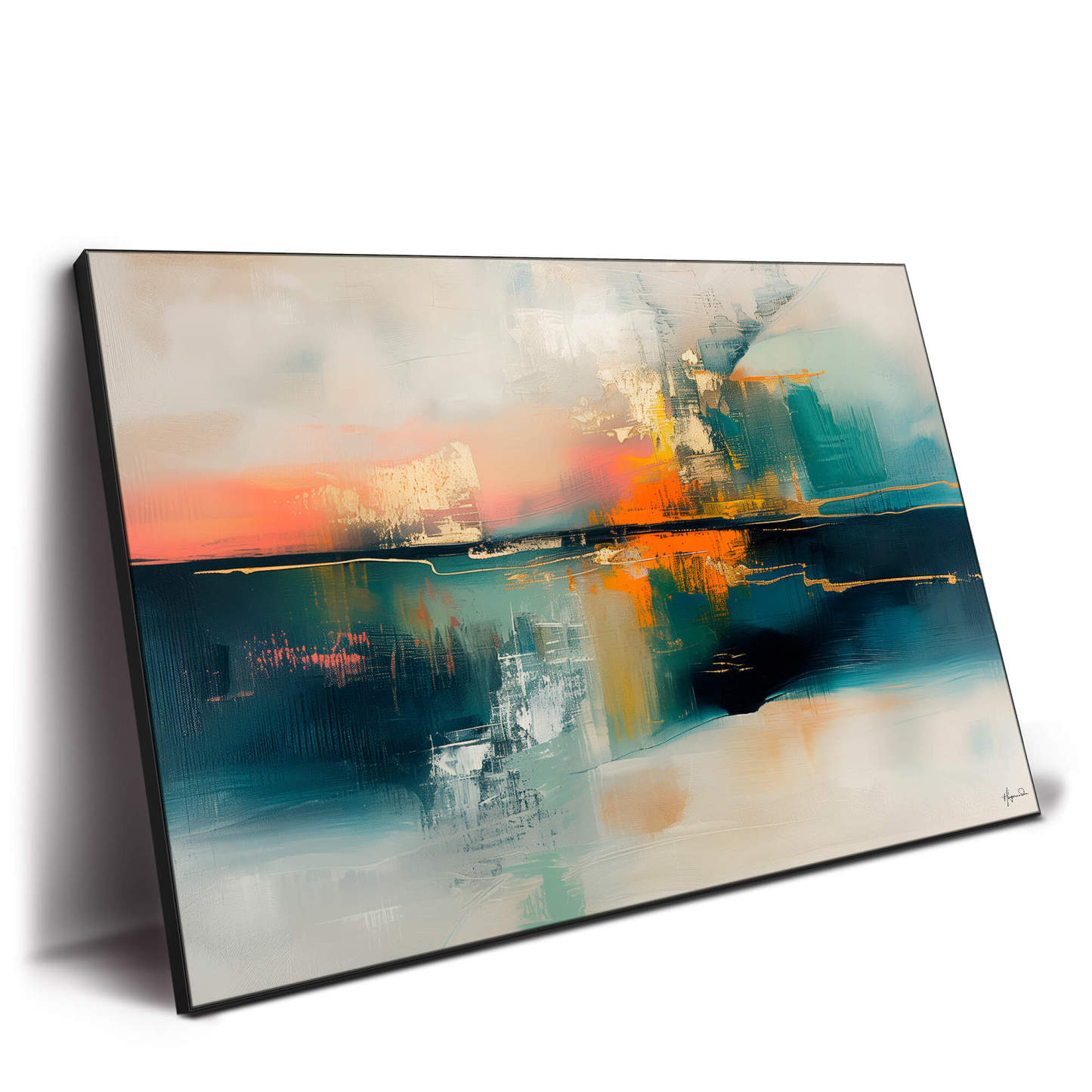 Landscape Art Painting hand-painted #HM1874