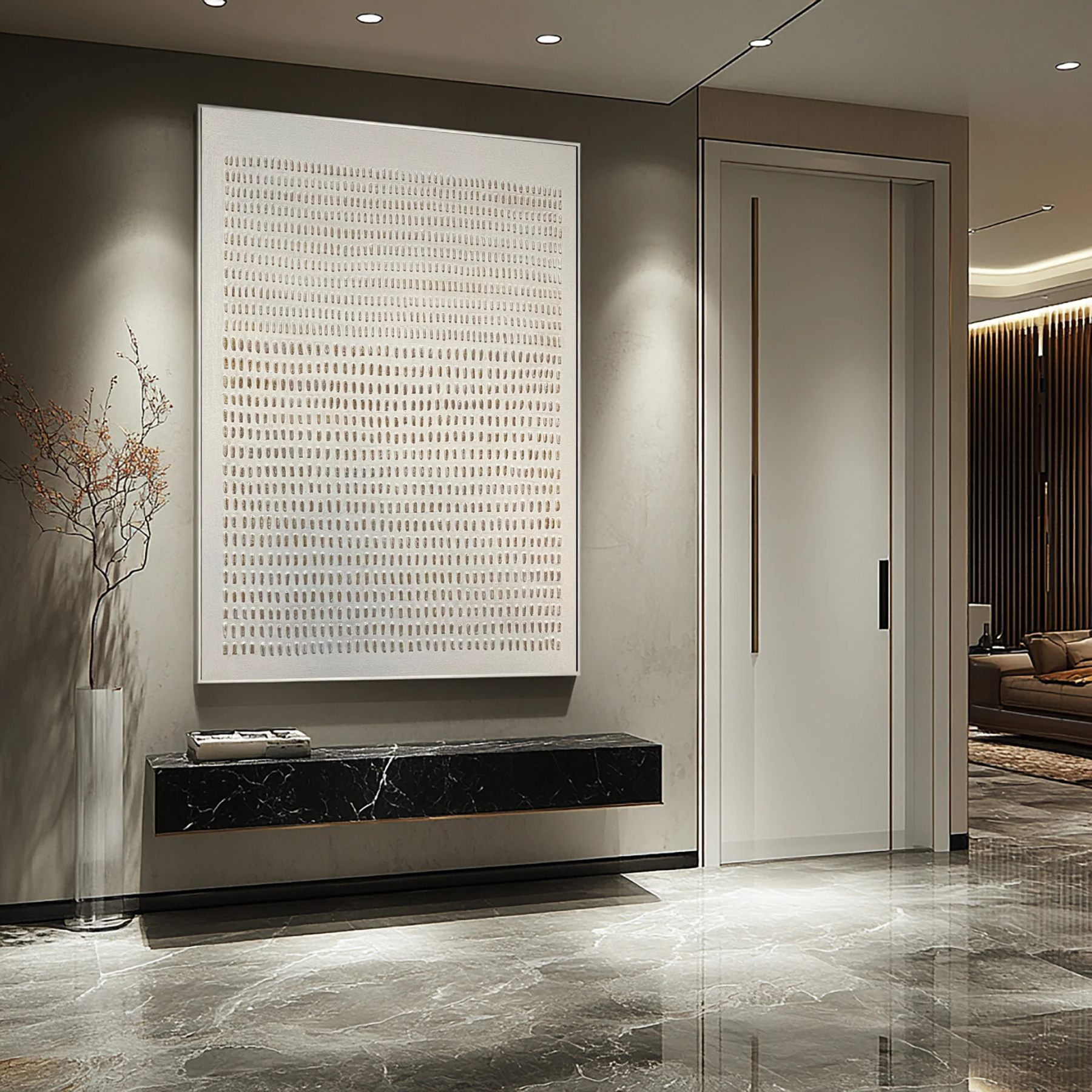 Wabi-Sabi Art Painting hand-painted #HM1839