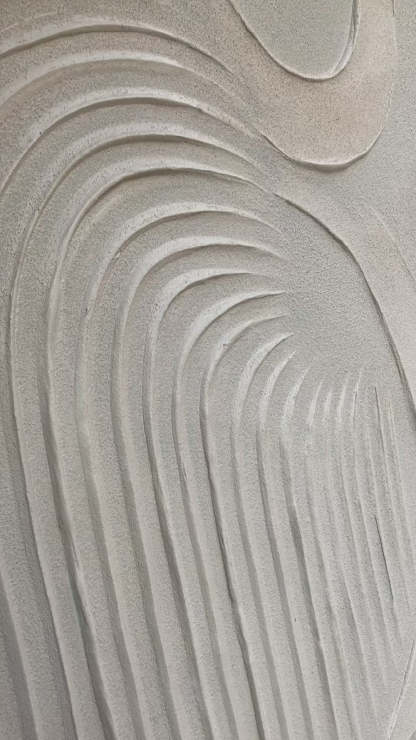 Plaster Art Painting hand - painted #HM1833