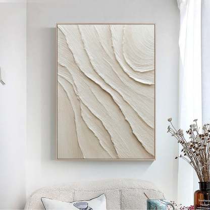 Plaster Art Painting hand - painted #HM1830