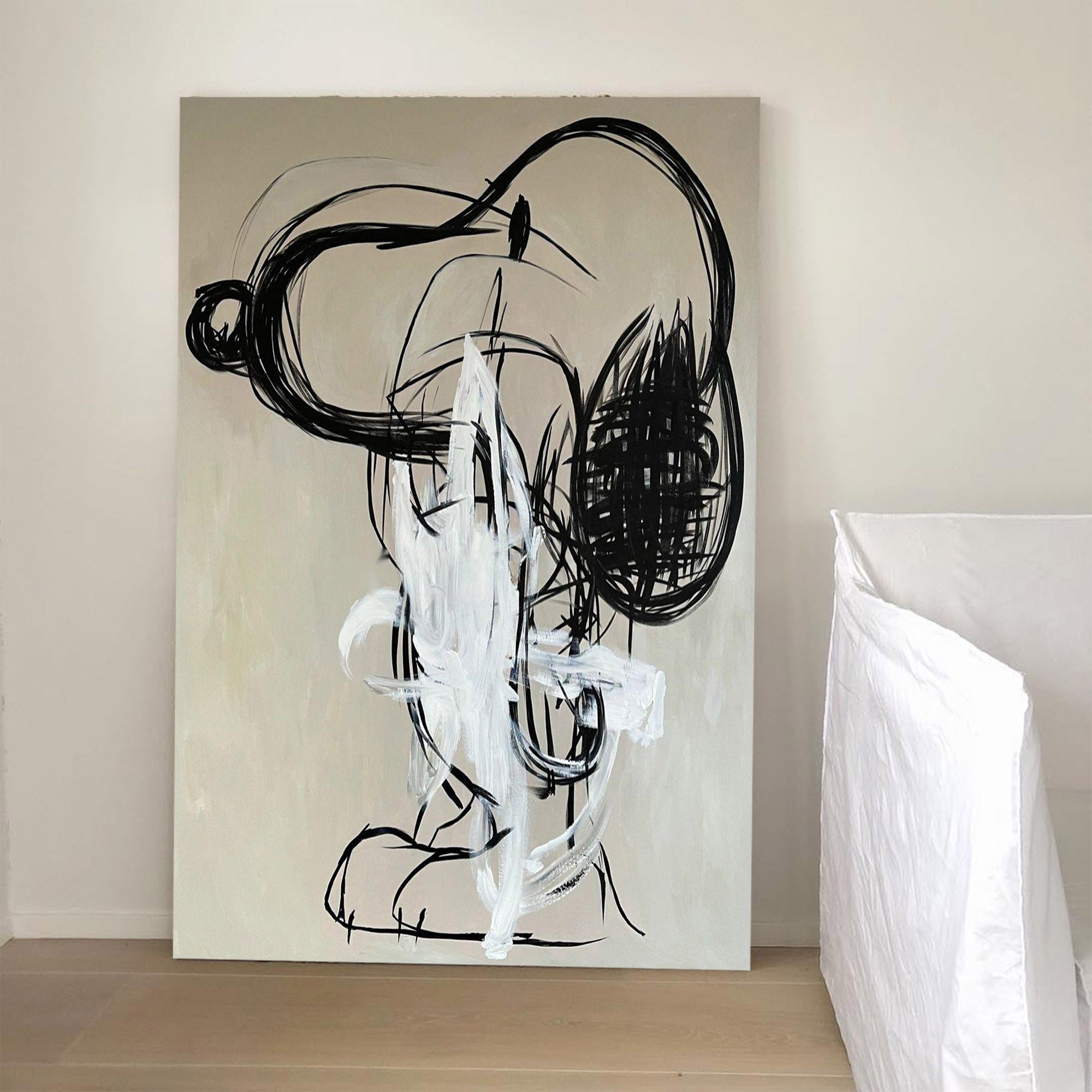 Abstract Graffiti Art Painting hand-painted #HM193-Homemural
