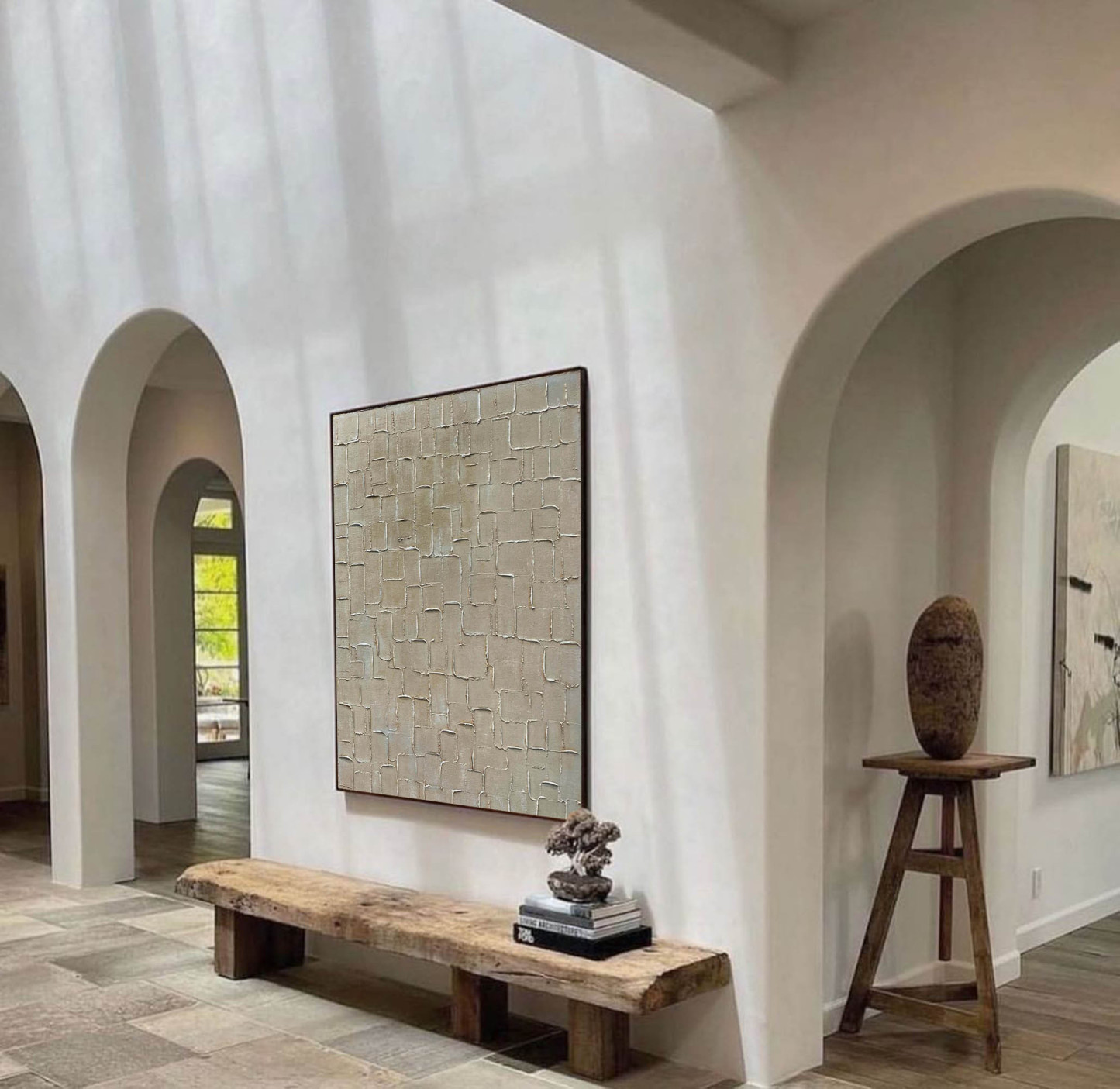 Wabi-Sabi Art Painting hand - painted #HM630-Homemural