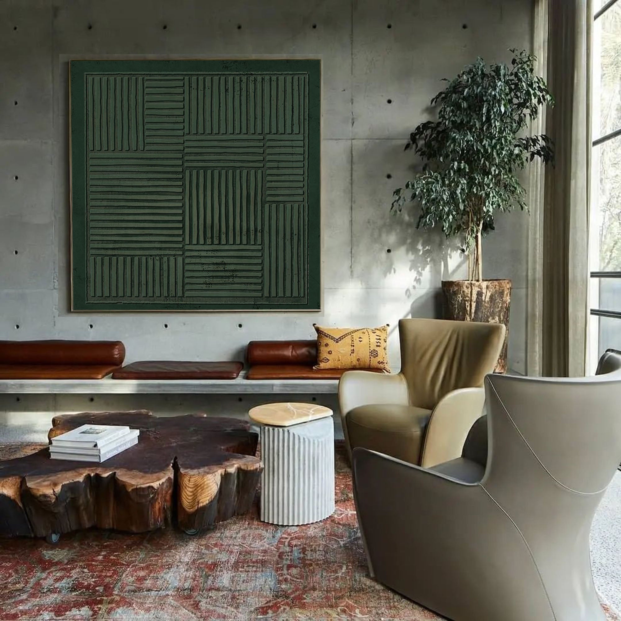 Wabi-Sabi Art Painting hand - painted #HM495-Homemural