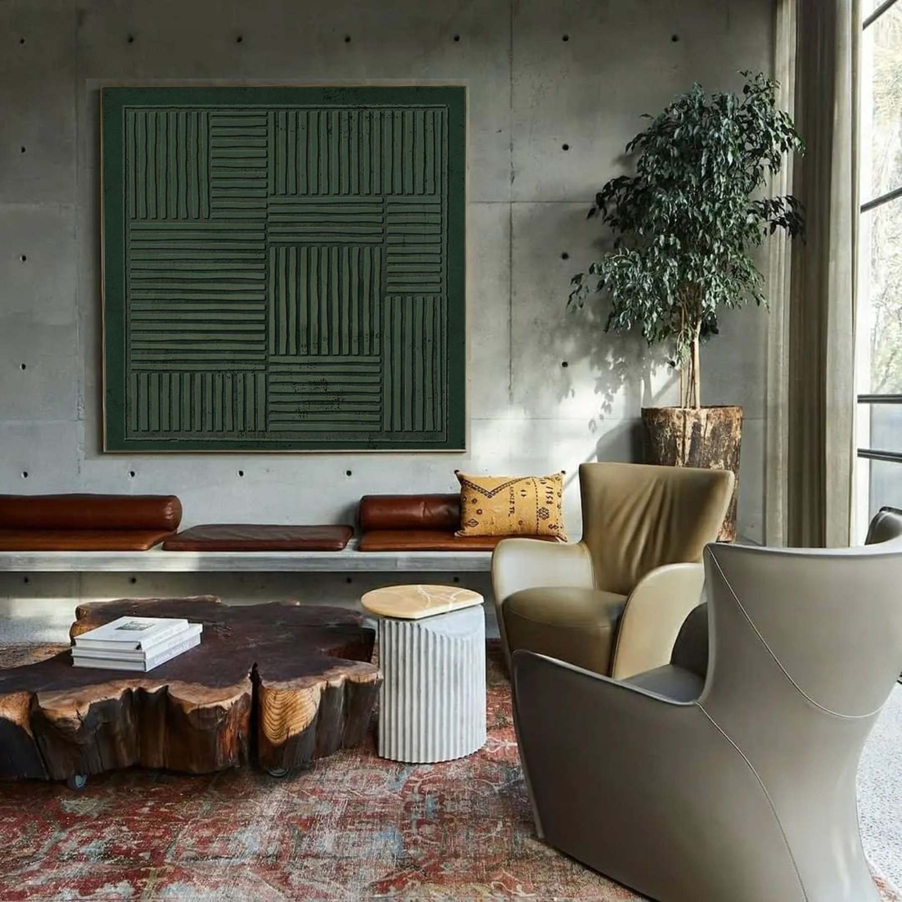 Wabi-Sabi Art Painting hand - painted #HM495-Homemural