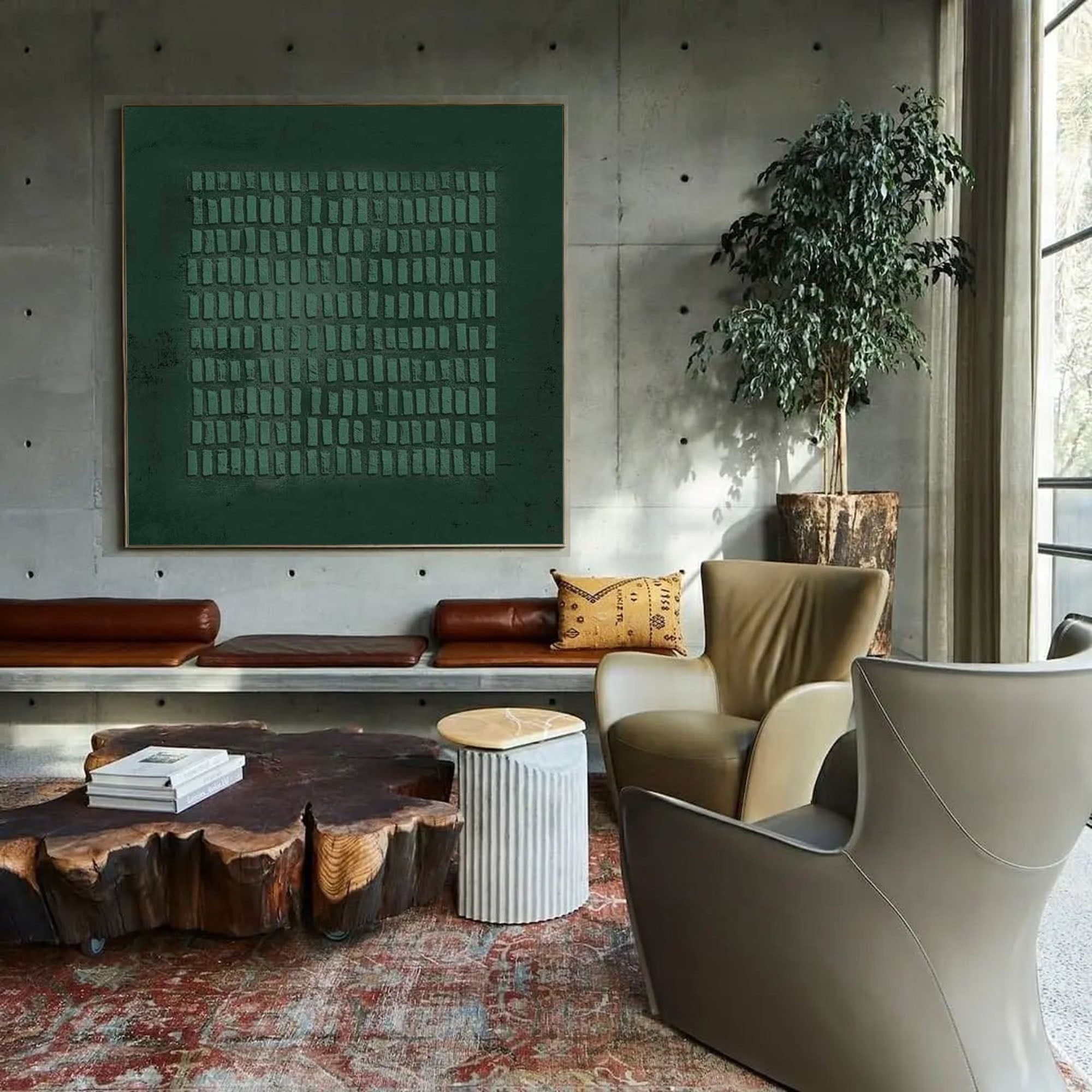 Wabi-Sabi Art Painting hand - painted #HM888-Homemural