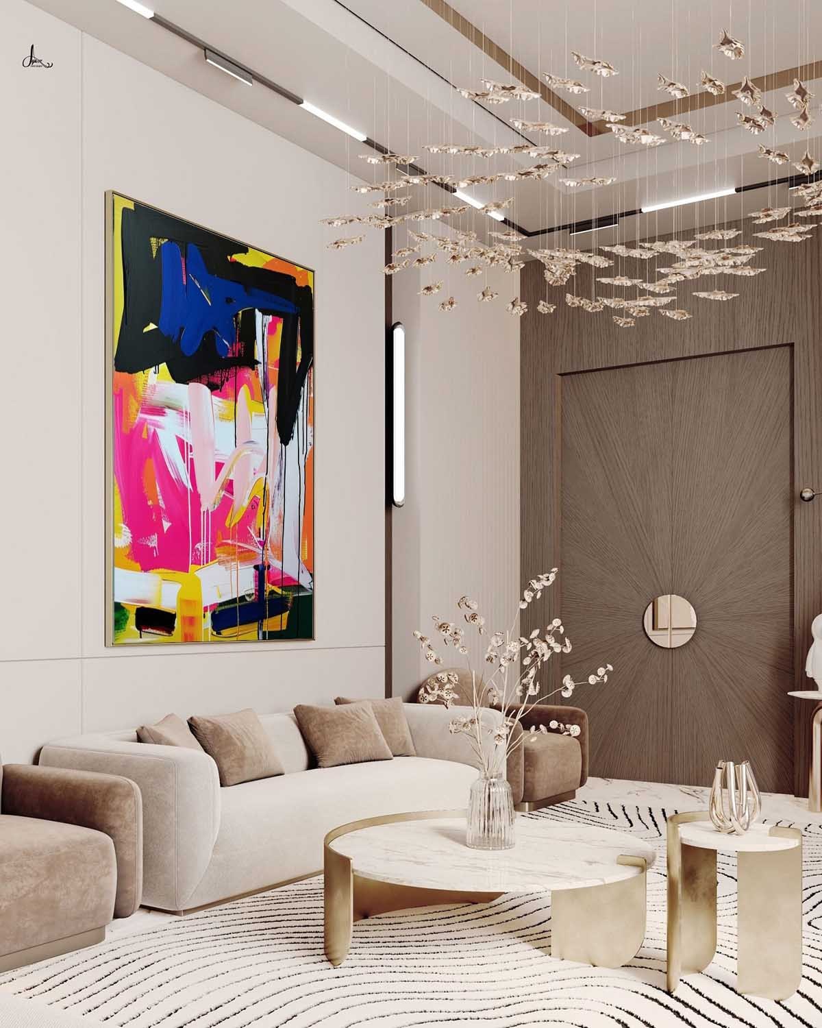 Colorful Paintings Art Painting hand - painted #HM1206