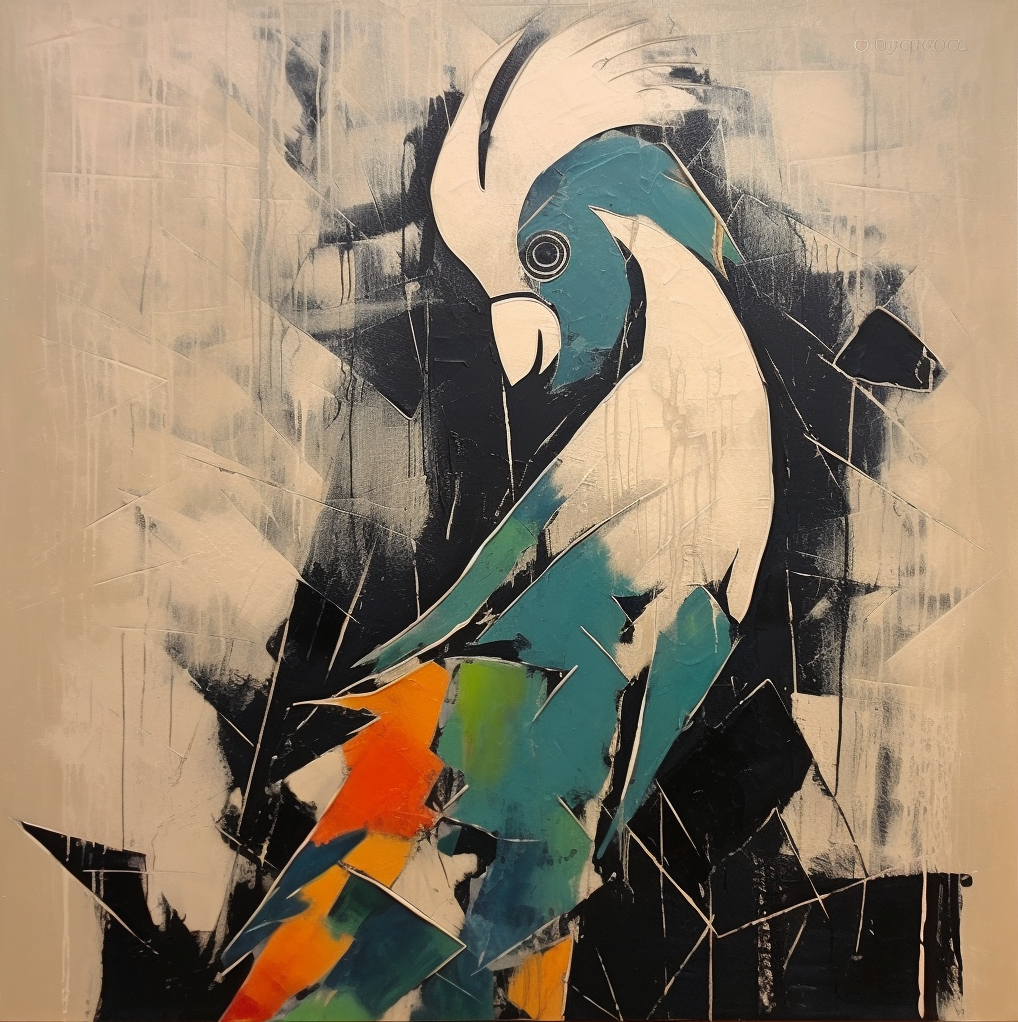 Pop Art Painting hand - painted #HM50