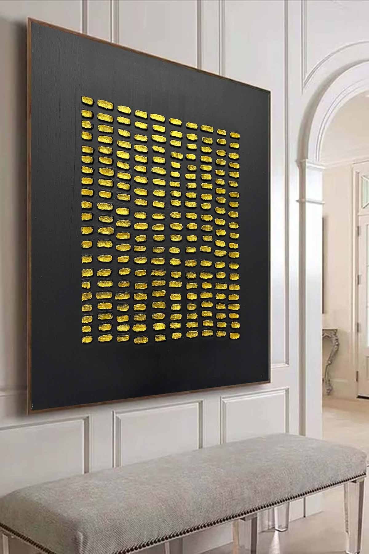 Plaster Art Painting hand - painted #HM1005