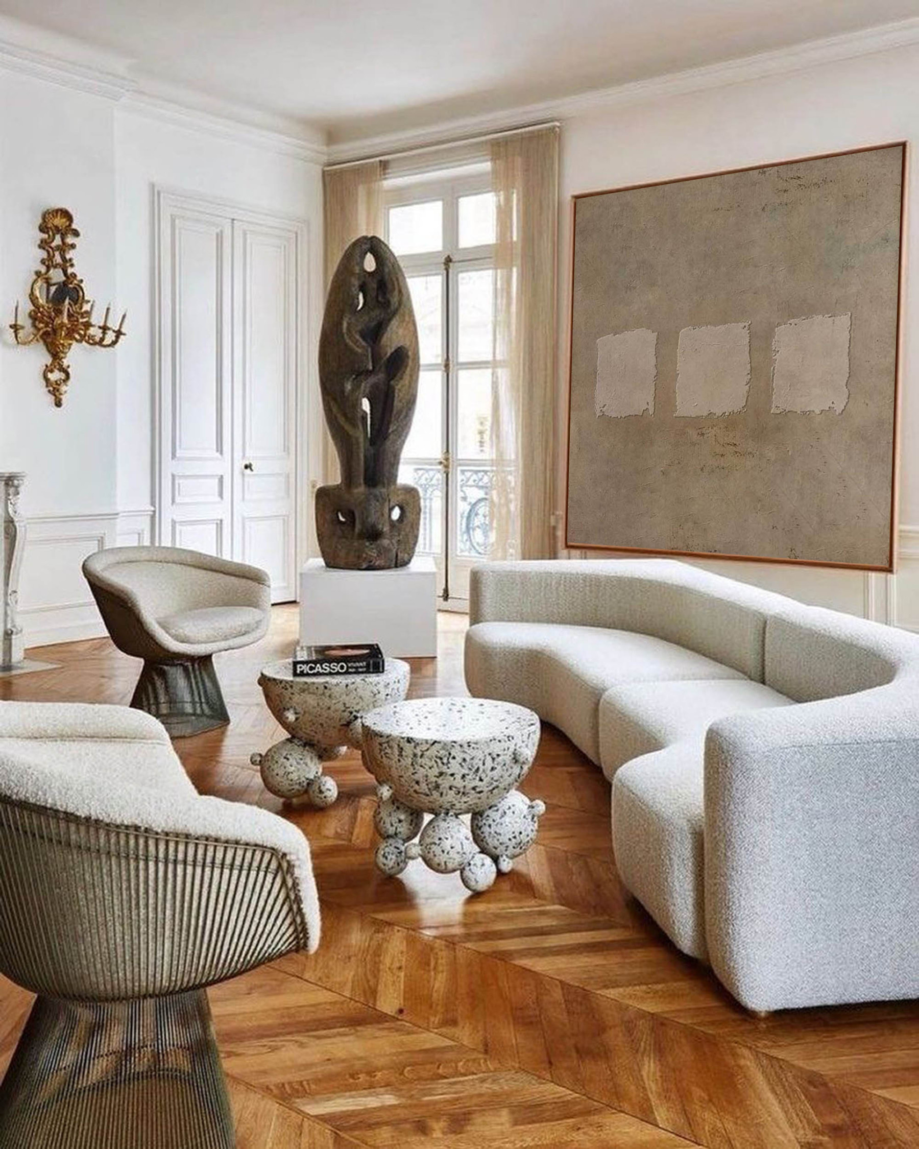 Wabi-Sabi Art Painting hand - painted #HM884-Homemural