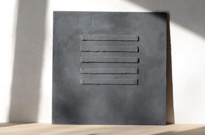 Plaster Art Painting hand - painted Set Of 2 #HM635-Homemural