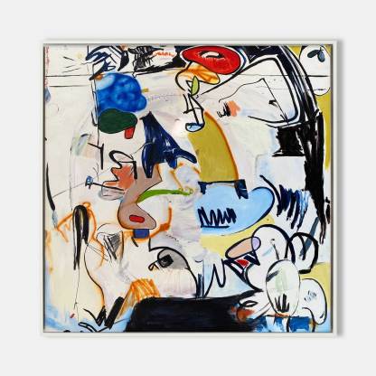 Pop Art Painting hand - painted #HM690-Homemural