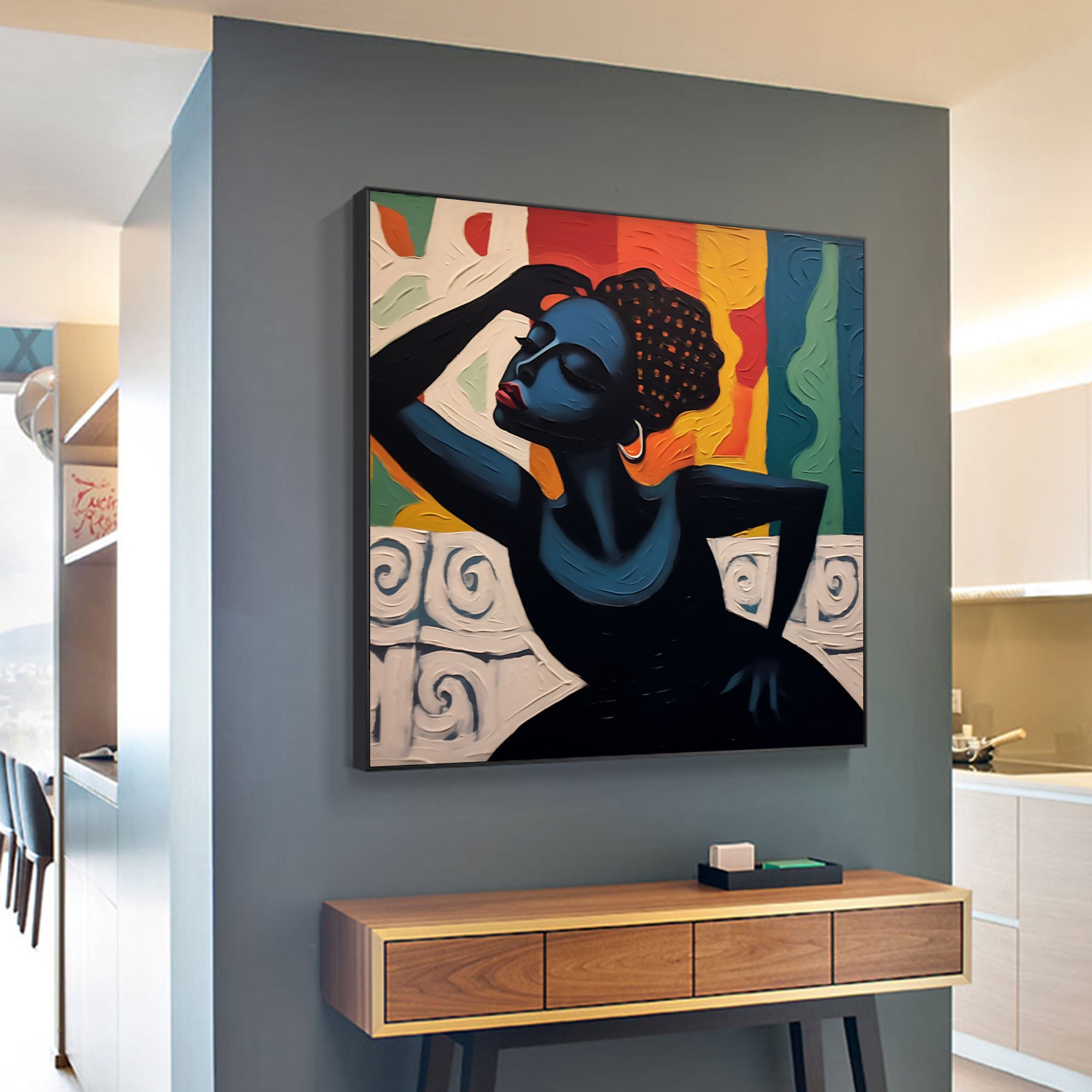 Abstract Graffiti Art Painting hand-painted #HM813-Homemural