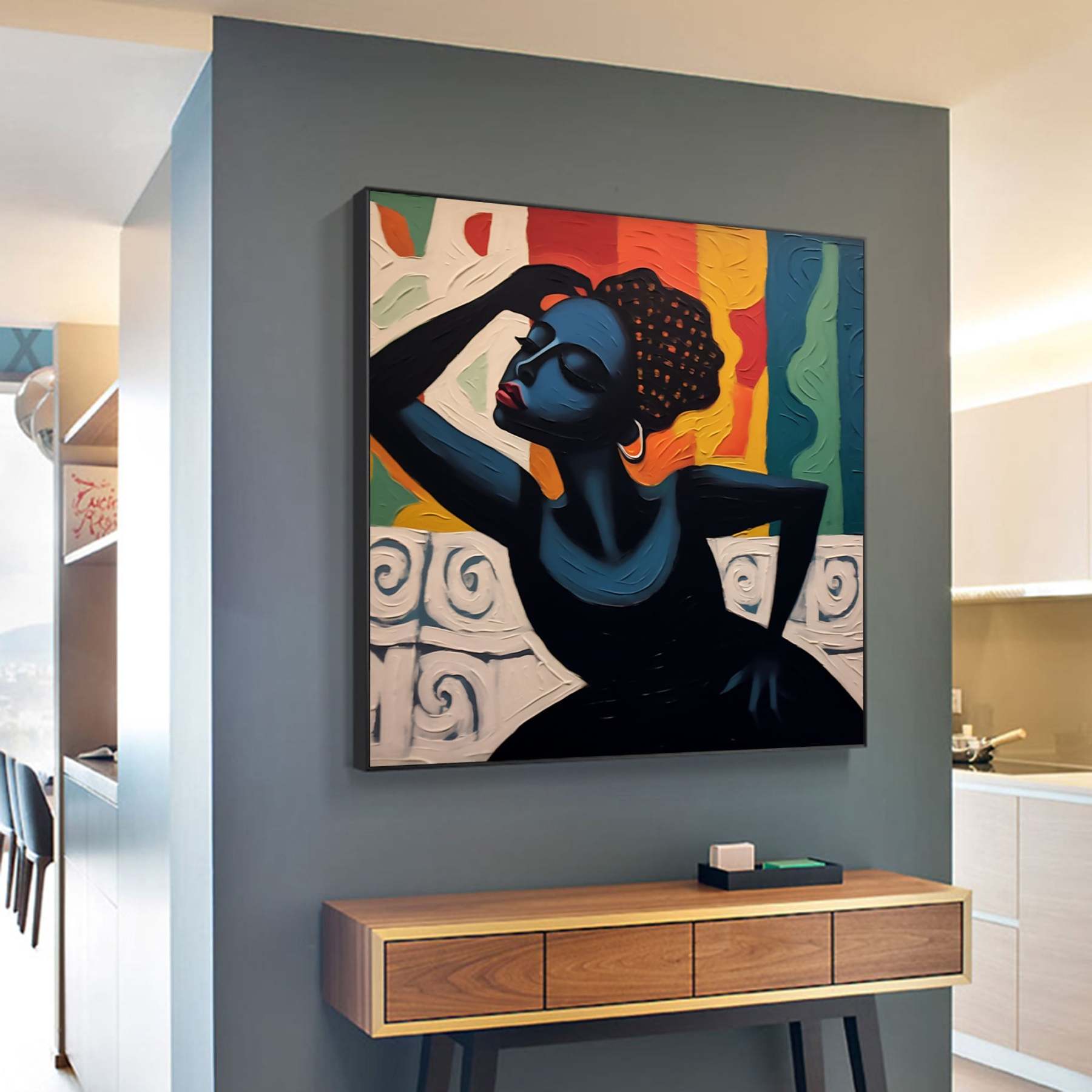 Abstract Graffiti Art Painting hand-painted #HM813-Homemural