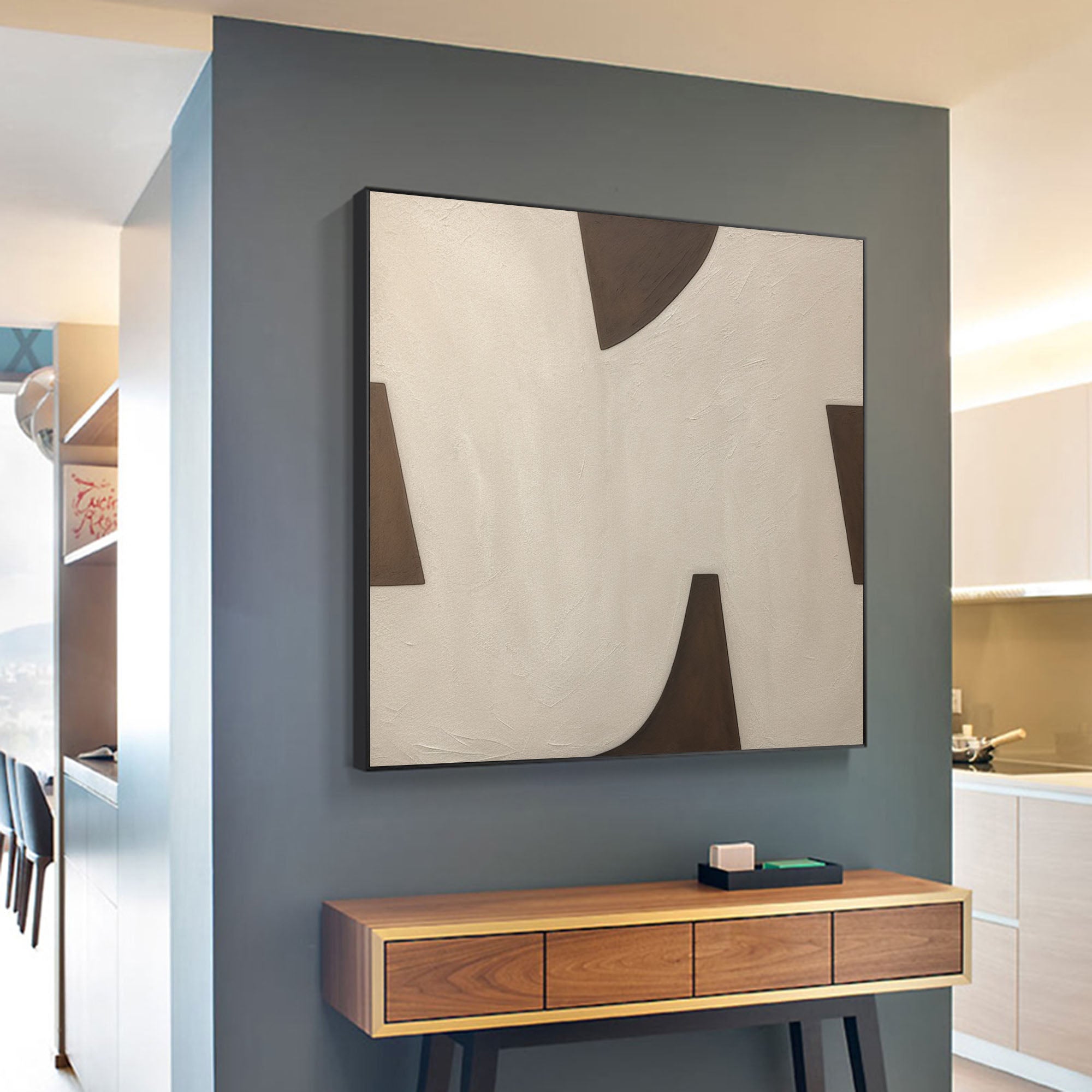 Contemporary Minimalist Art Painting hand - painted #HM142-Homemural