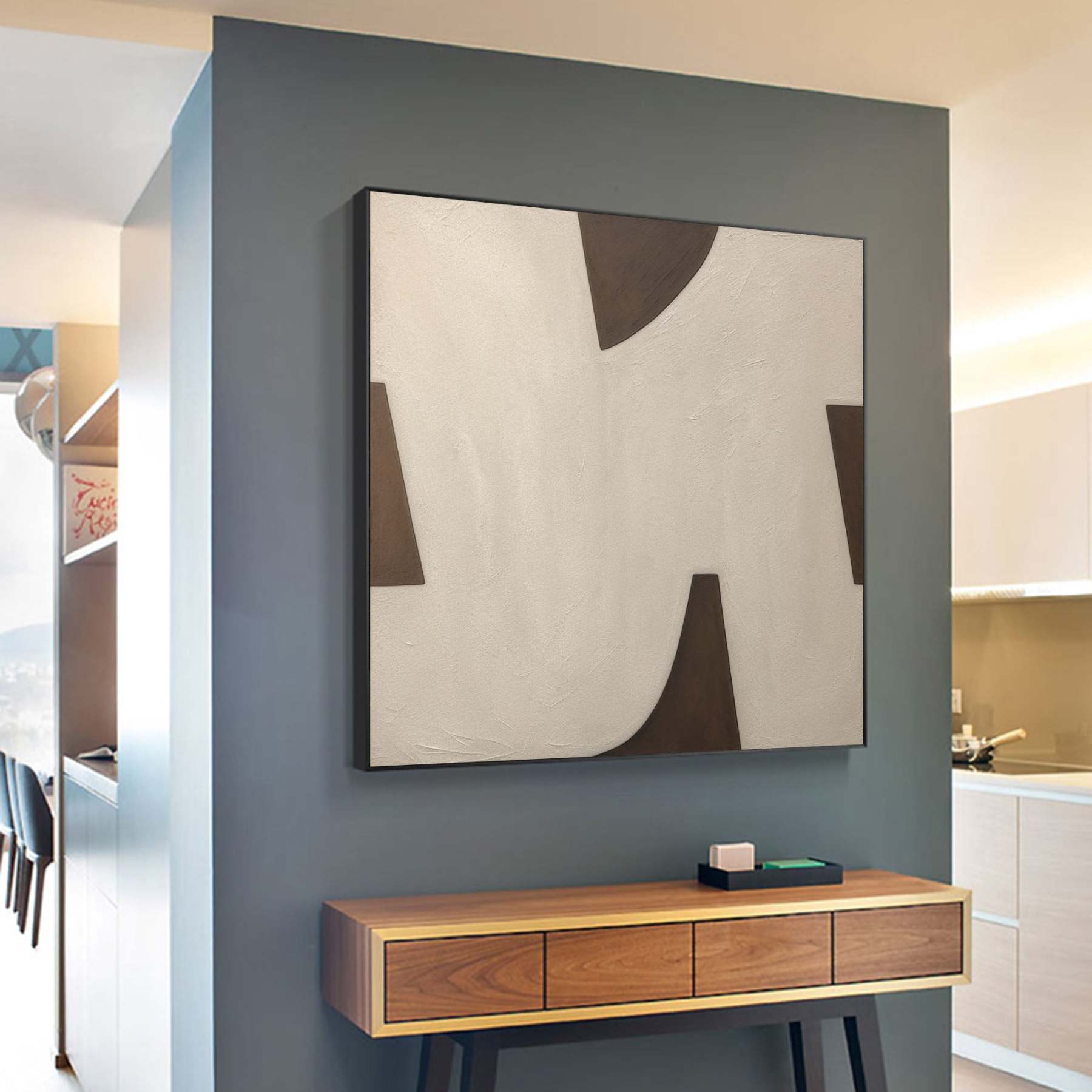 Contemporary Minimalist Art Painting hand - painted #HM142-Homemural